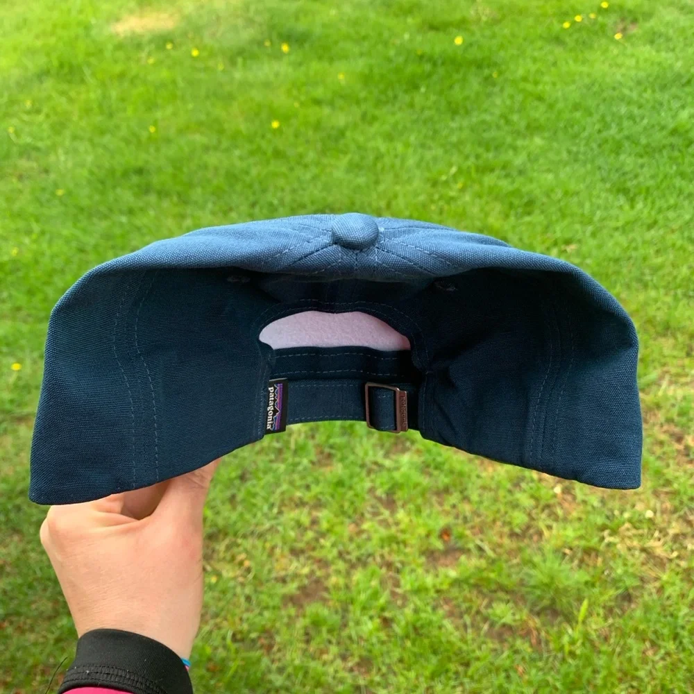 NWT Patagonia Blue Hat - Blue Skyline & “Save Our Planet Earth”